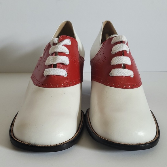 Kenneth Cole Vintage Spectator Heeled shoe Size 9 - Picture 3 of 11